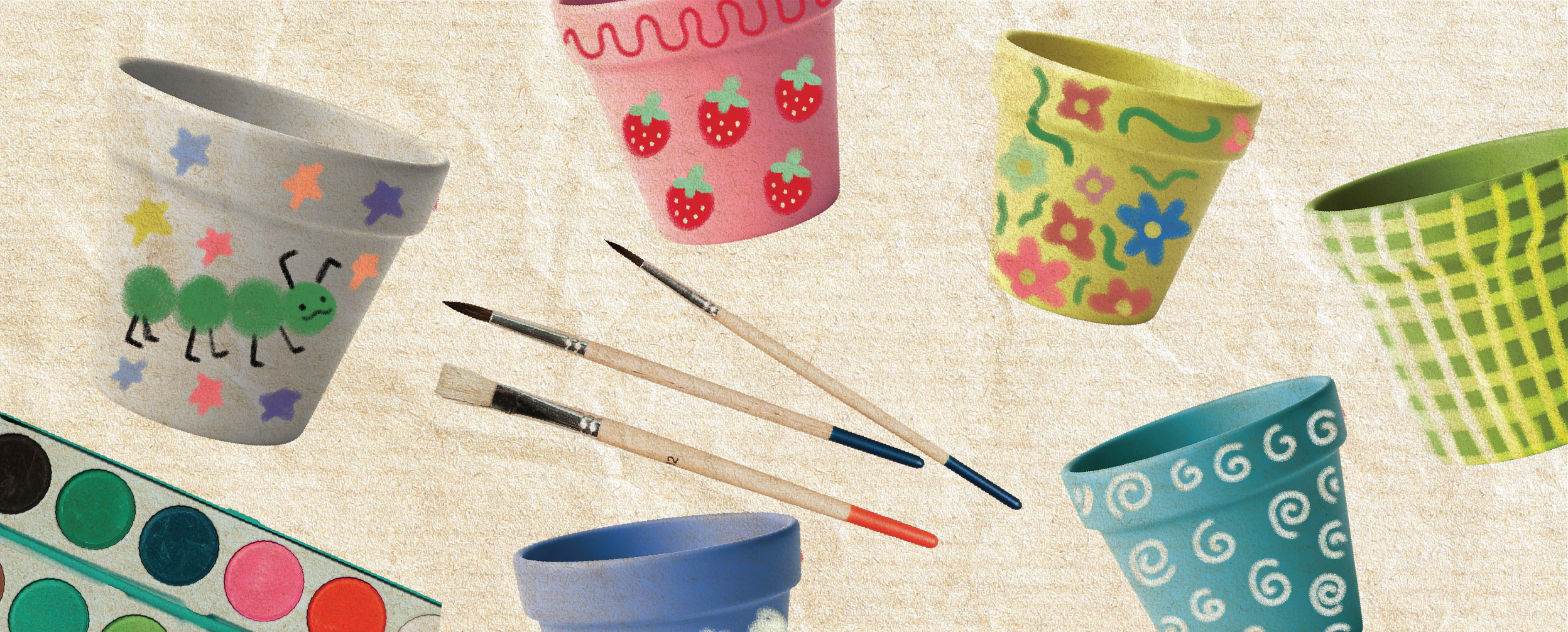 Sábado Súper Pritty: Macetas decorativas